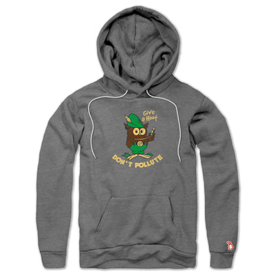 WOODSY OWL - GIVE A HOOT ALL SEASON HOODIE (UNISEX)