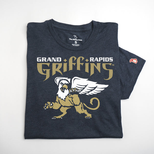 Vintage Grand Rapids Griffins Jersey BLANK AHL Men's XL Multicolor  VERY GOOD