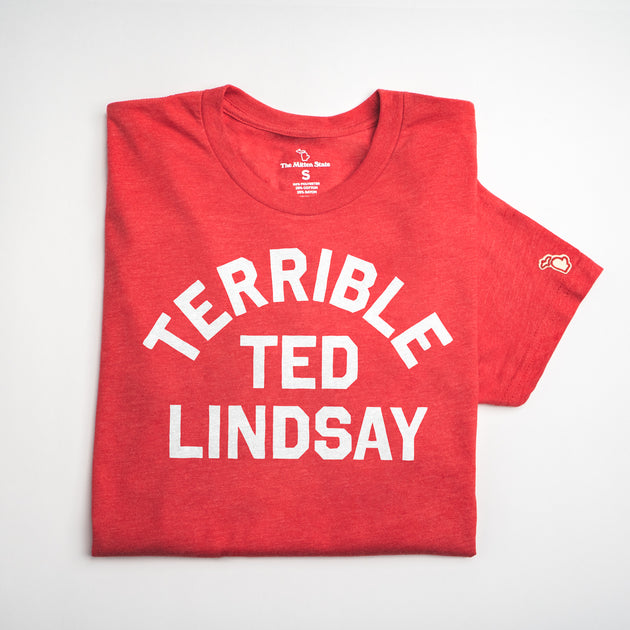 Sunfrog Solutions Terrible Ted Lindsay (Unisex) Heather Red / XL