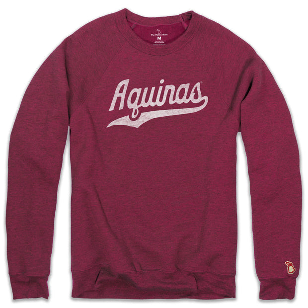 AQUINAS - SCRIPT FLEECE SWEATSHIRT (UNISEX)