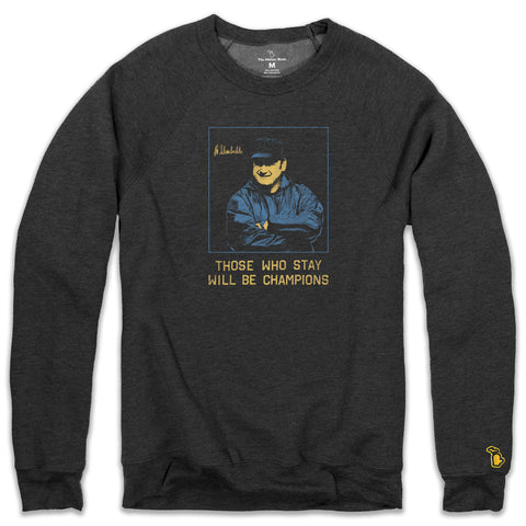 BO SCHEMBECHLER - SIGNATURE FLEECE SWEATSHIRT (UNISEX)