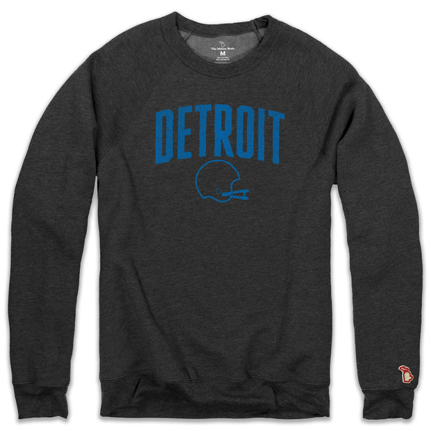 DETROIT - CLASSIC FOOTBALL FLEECE SWEATSHIRT (UNISEX)