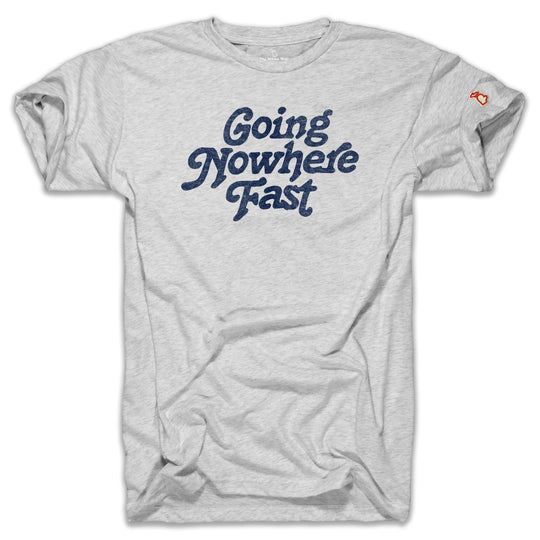 nowhere fast gear GOING NOWHERE FAST (UNISEX) HEATHER White / M