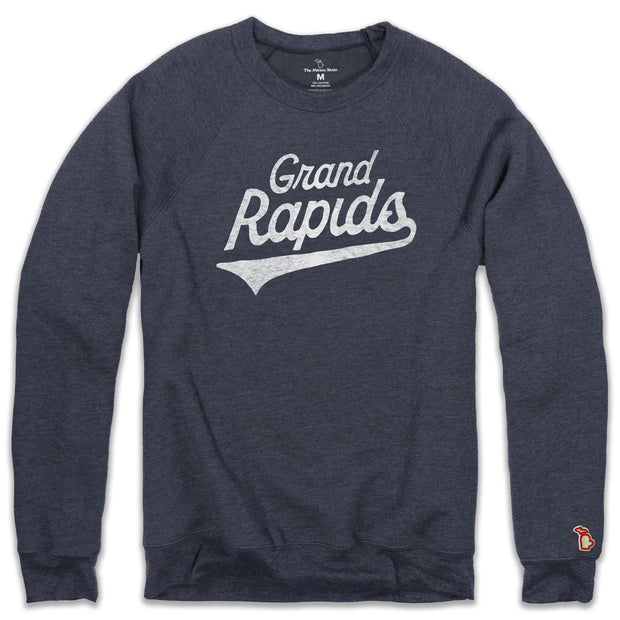 GRAND RAPIDS SCRIPT FLEECE SWEATSHIRT (UNISEX)