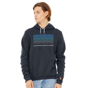 HAPPINESS COMES IN WAVES ALL SEASON HOODIE (UNISEX)