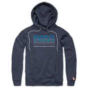 HAPPINESS COMES IN WAVES ALL SEASON HOODIE (UNISEX)