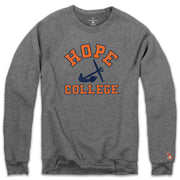 HOPE COLLEGE - ANCHOR FLEECE SWEATSHIRT (UNISE)X