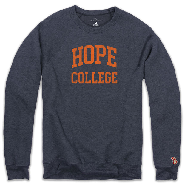 HOPE COLLEGE - CLASSIC ARCH FLEECE SWEATSHIRT (UNISEX)