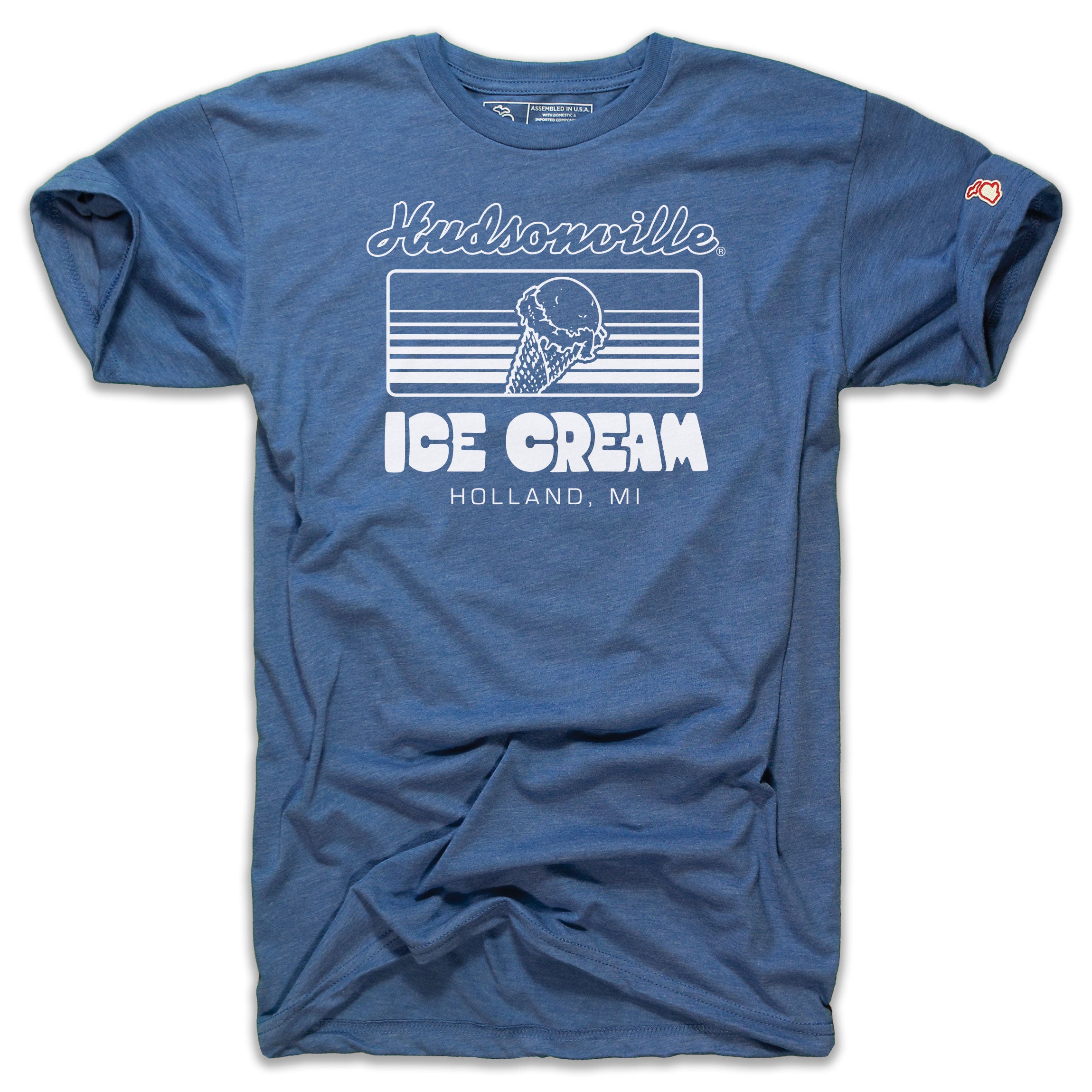 DETROIT RIVER TEE - CREAM