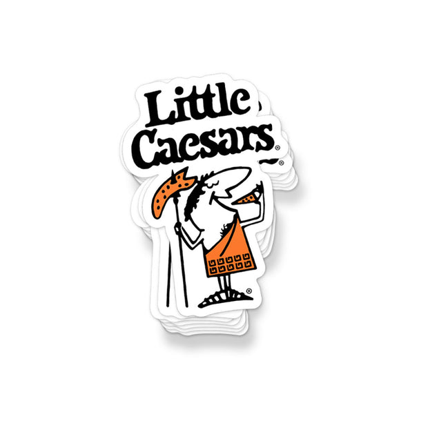 LITTLE CAESARS - 1986 STICKER