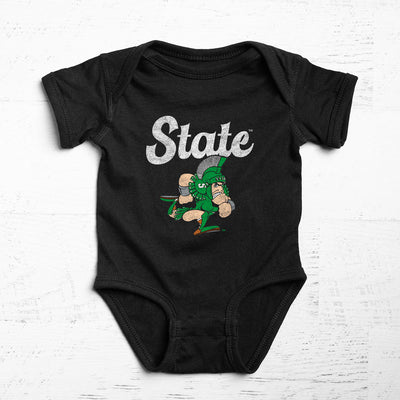 MSU - 80s SPARTAN (ONESIE)