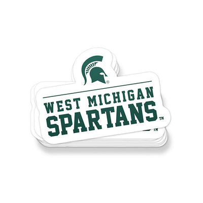 MSU - WEST MICHIGAN SPARTANS STICKER