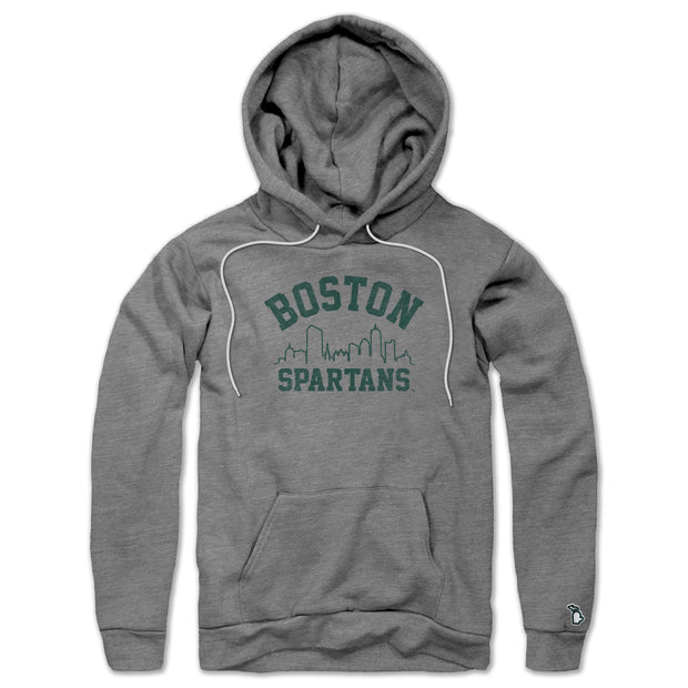 MSU - BOSTON SPARTANS SKYLINE ALL-SEASON HOODIE (UNISEX)