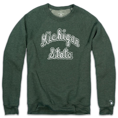 MSU - FULL SCRIPT FLEECE SWEATSHIRT (UNISEX)