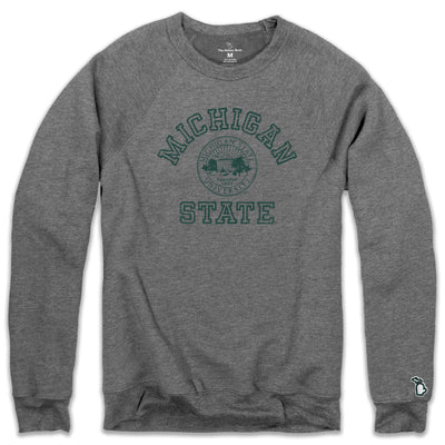 MSU - OFFICIAL SEAL FLEECE SWEATSHIRT (UNISEX)