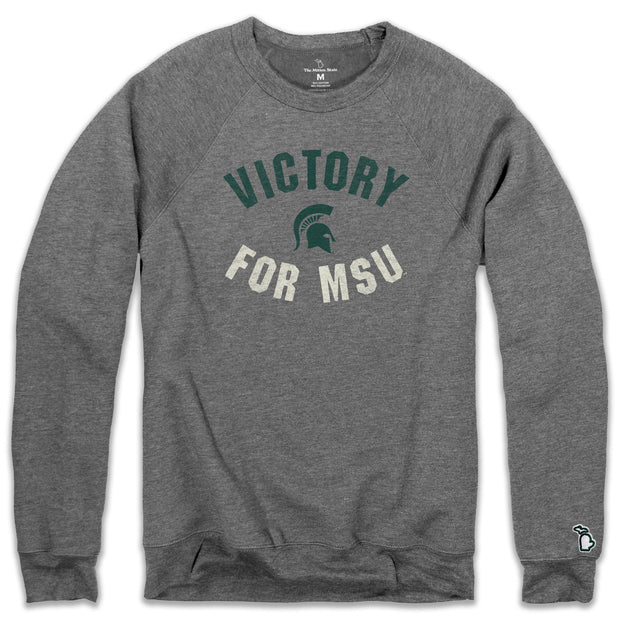MSU - VICTORY FOR MSU FLEECE SWEATSHIRT (UNISEX)