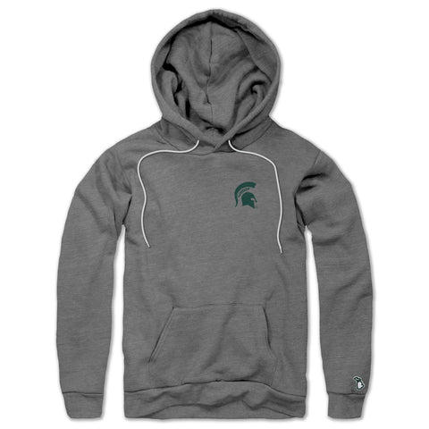MSU - SPARTAN HELMET LC ALL SEASON HOODIE (UNISEX)