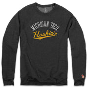 MTU - HUSKIES SCRIPT FLEECE SWEATSHIRT (UNISEX)
