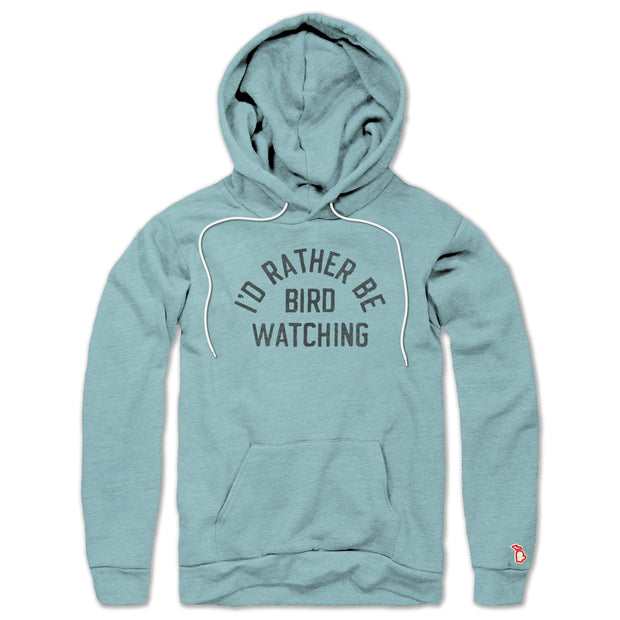 MICHIGAN AUDUBON - I'D RATHER BE BIRD WATCHING ALL SEASON HOODIE (UNISEX)