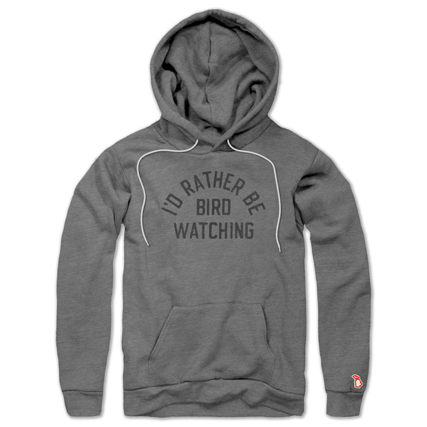 MICHIGAN AUDUBON - I'D RATHER BE BIRD WATCHING ALL SEASON HOODIE (UNISEX)