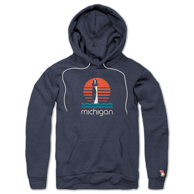 MICHIGAN LIGHTHOUSE ALL SEASON HOODIE (UNISEX)