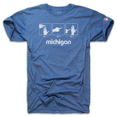 MICHIGAN MAP (UNISEX)