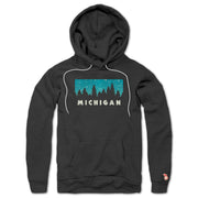 MICHIGAN SNOWFALL ALL SEASON HOODIE (UNISEX)