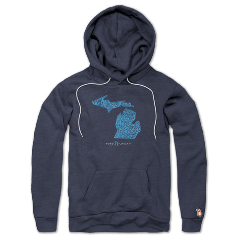 PURE MICHIGAN - 20 YEARS ALL SEASON HOODIE (UNISEX)