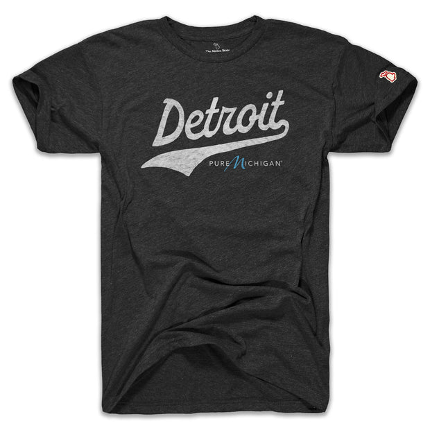 PURE MICHIGAN - DETROIT SCRIPT (UNISEX)