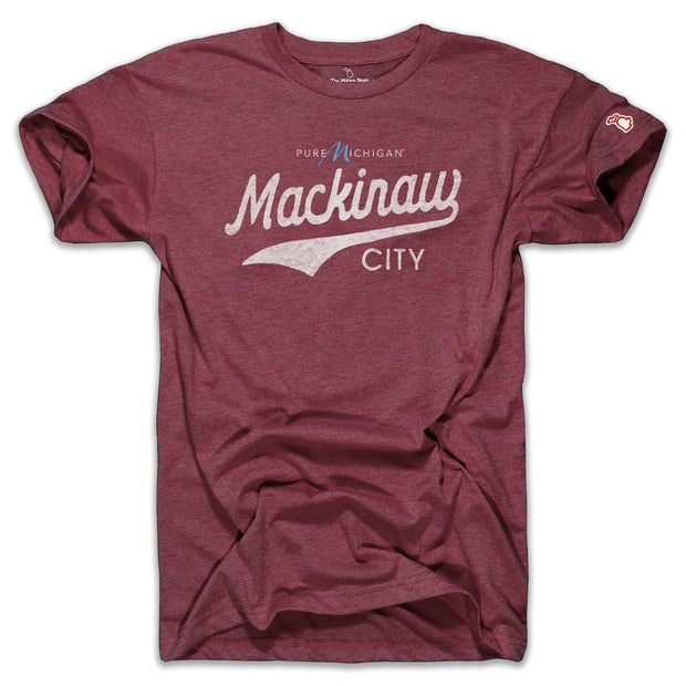 PURE MICHIGAN - MACKINAW CITY SCRIPT (UNISEX)