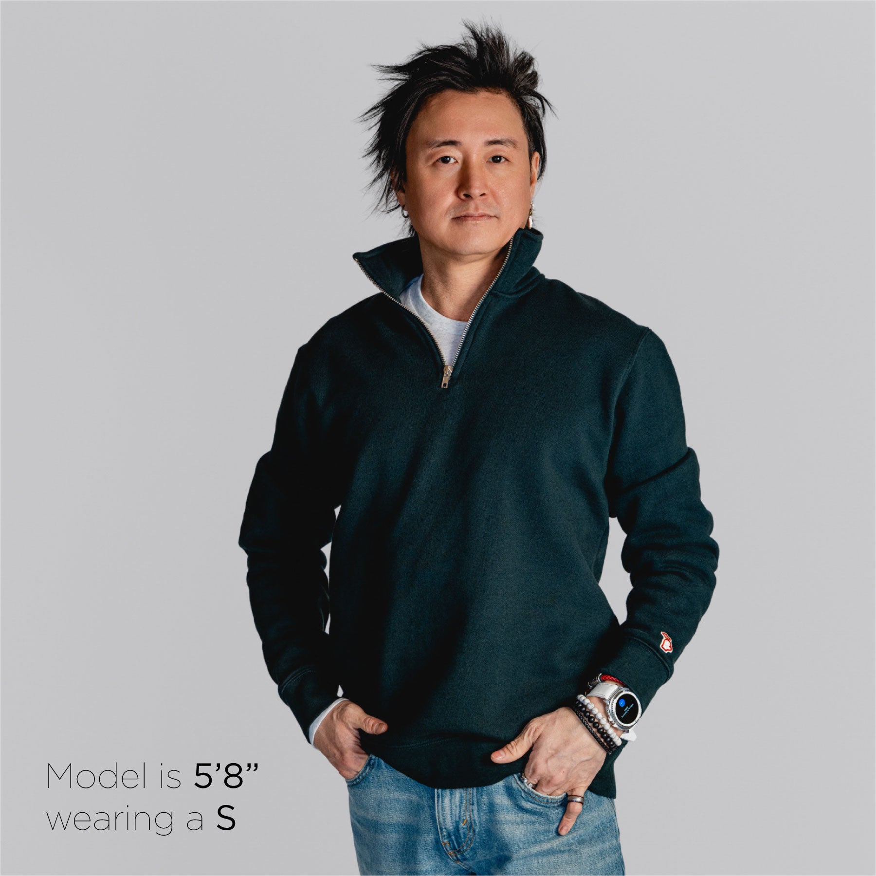 The Classic Fleece Quarter-Zip | The Mitten State