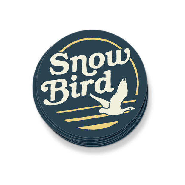 SNOW BIRD STICKER