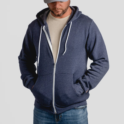 THE CLASSIC ALL SEASON ZIP-UP HOODIE (UNISEX)