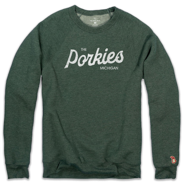 THE PORKIES SCRIPT FLEECE SWEATSHIRT (UNISEX)