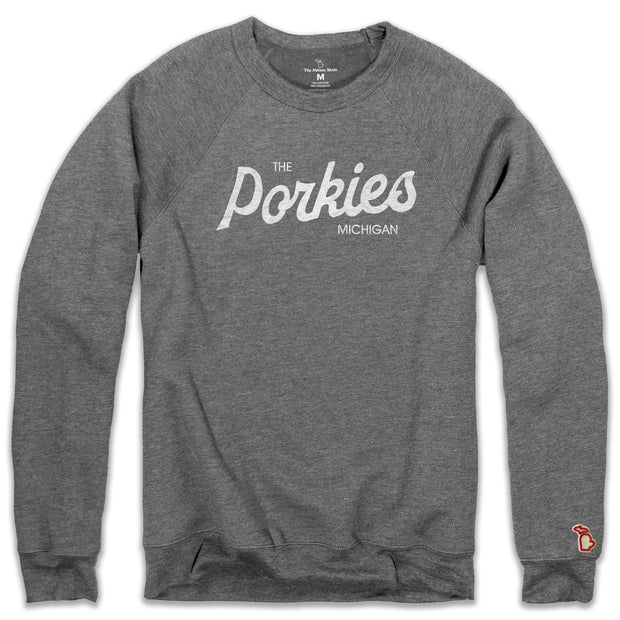 THE PORKIES SCRIPT FLEECE SWEATSHIRT (UNISEX)