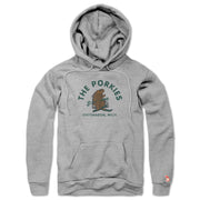 PORCUPINE MOUNTAINS STATE PARK - THE PORKIES ALL SEASON HOODIE (UNISEX)