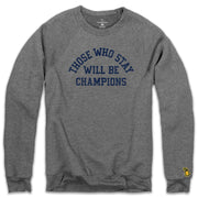 THOSE WHO STAY FLEECE SWEATSHIRT (UNISEX)