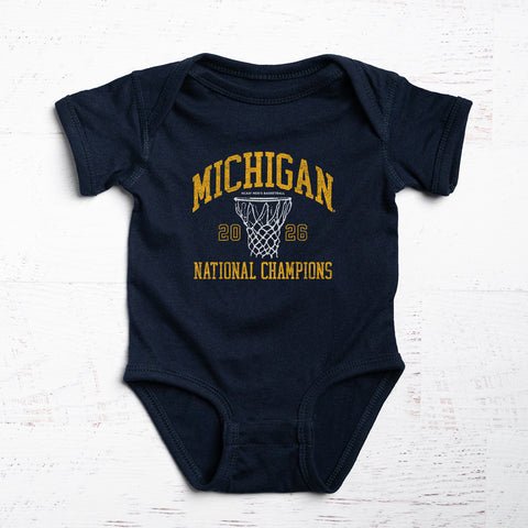 UofM - 2026 BASKETBALL NATIONAL CHAMPIONS NET (ONESIE)