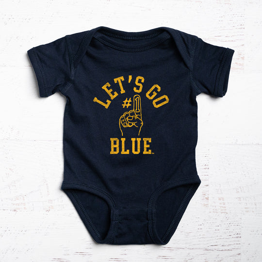 navy blue foams infant