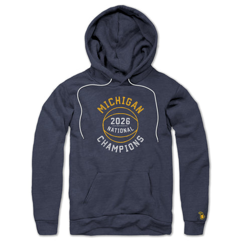 UofM - 2026 BASKETBALL NATIONAL CHAMPIONS RETRO ALL SEASON HOODIE (UNISEX)