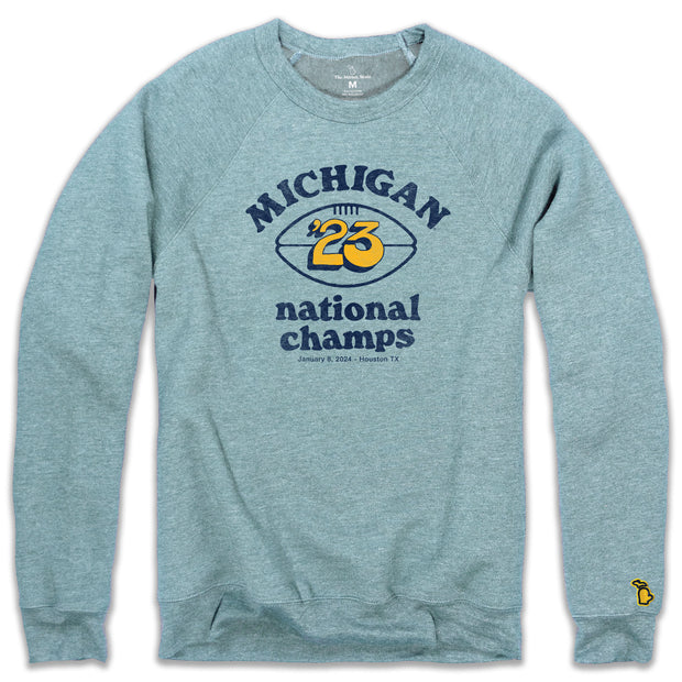 UofM - '23 CHAMPS FLEECE SWEATSHIRT (UNISEX)