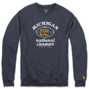 UofM - '23 CHAMPS FLEECE SWEATSHIRT (UNISEX)