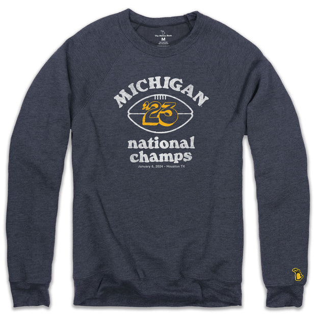 UofM - '23 CHAMPS FLEECE SWEATSHIRT (UNISEX)