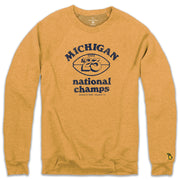 UofM - '23 CHAMPS FLEECE SWEATSHIRT (UNISEX)