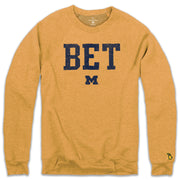 UofM - BET M FLEECE SWEATSHIRT (UNISEX)