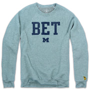 UofM - BET M FLEECE SWEATSHIRT (UNISEX)