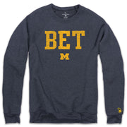 UofM - BET M FLEECE SWEATSHIRT (UNISEX)