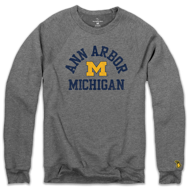 UofM - ANN ARBOR FLEECE SWEATSHIRT (UNISEX)