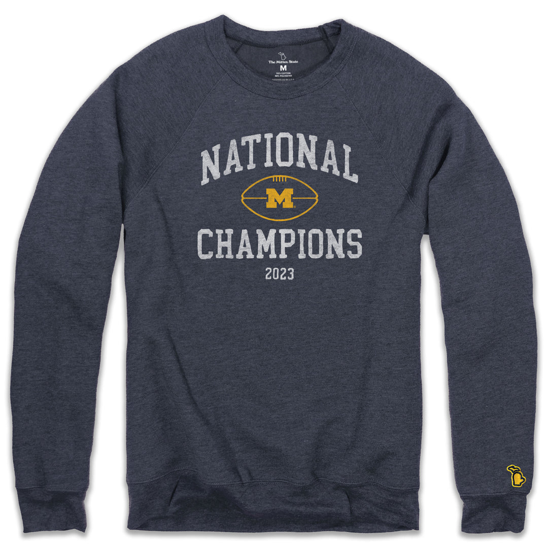 UofM - National Champions Classic Fleece Sweatshirt | The Mitten State