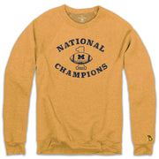 UofM - NUMBER 1 CHAMPS FLEECE SWEATSHIRT (UNISEX)